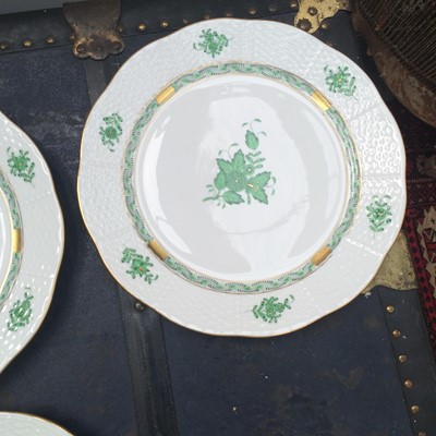 Lot 229 - A Herend Porcelain Part Dinner Service,...