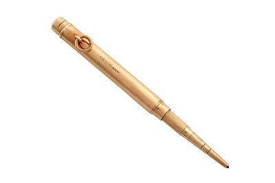 Lot 2244 - A George VI Gold Propelling-Pencil