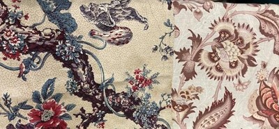 Lot 2117 - 19th Century French Printed Textiles,...