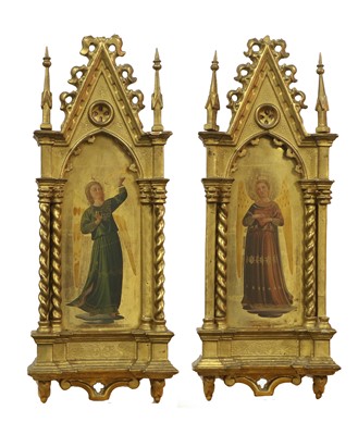 Lot 221 - After Fra Angelico (1395-1455) Italian Angels...