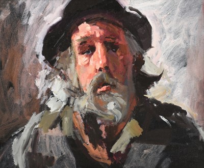 Lot 109 - Robert Oscar Lenkiewicz (1941-2002) Portrait...