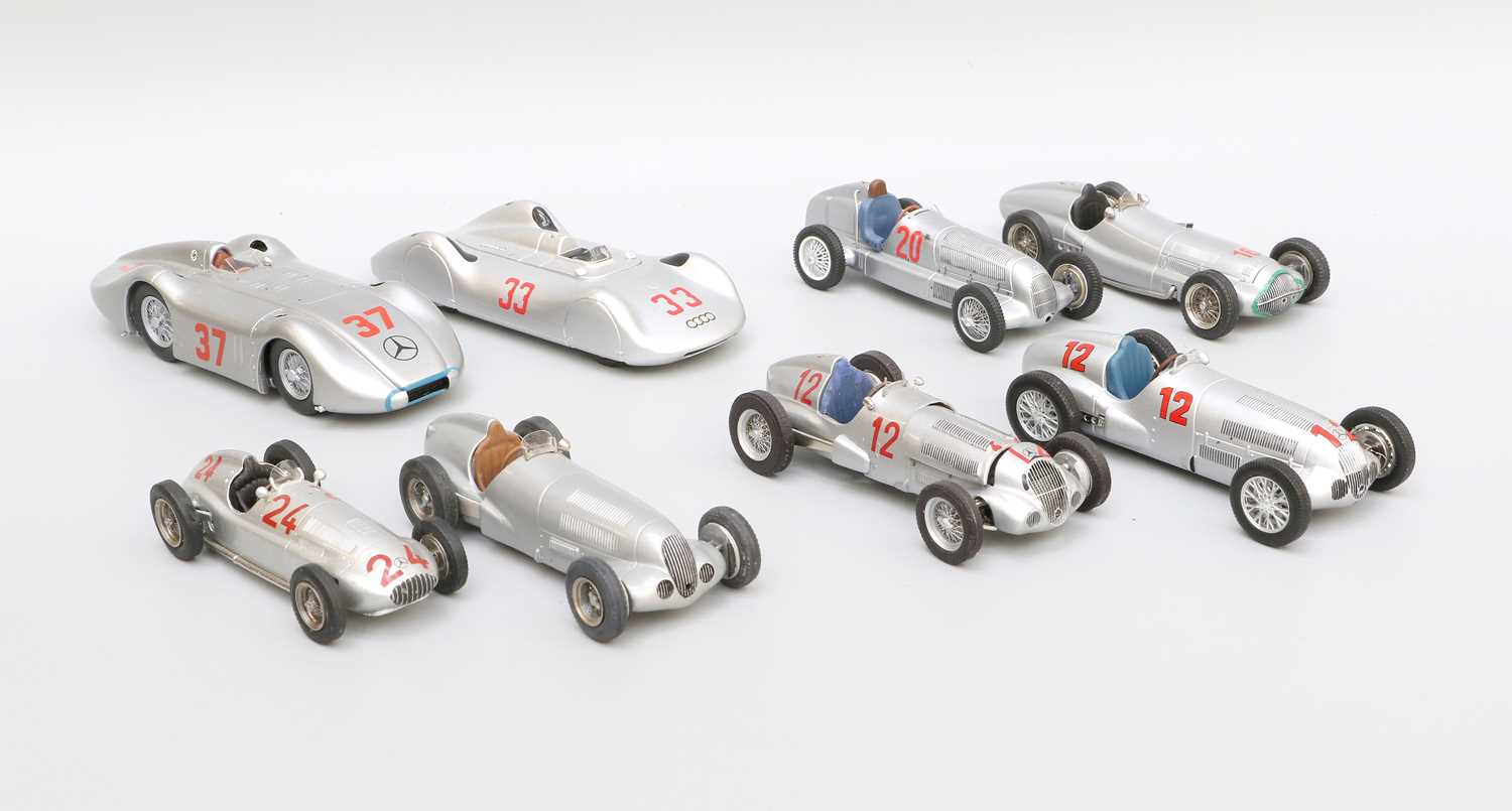 Lot 570 - Silver Arrows Model Racing Cars