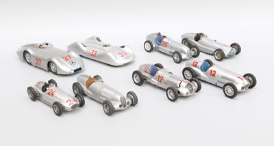 Lot 145 - Silver Arrows Model Racing Cars, Brumm Auto...