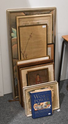 Lot 1103 - A Group of Oriental Artwork, to include a...