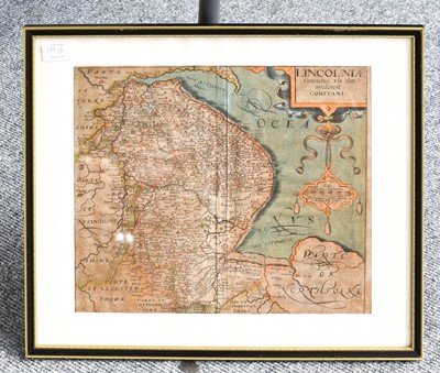 Lot 189 - Saxton (Christopher) Five County Maps,...