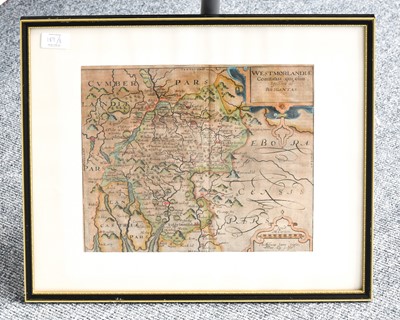 Lot 189 - Saxton (Christopher) Five County Maps,...