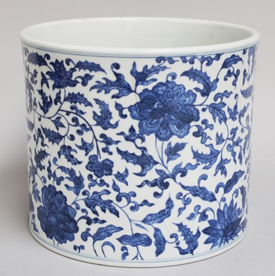 Lot 351 - A Chinese Bitong in 18th Century Style,...