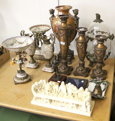 Lot 383 - A Quantity of Ornamental Items, including a...