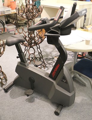 Lot 1078 - A Life Fitness C9I Exercise Bike- transformer...