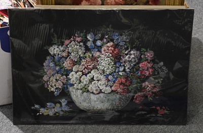 Lot 1102 - Claude Jung (19th/20th Century) Still life of...