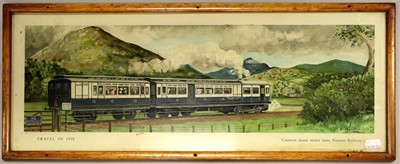 Lot 621 - Railway Carriage Prints 'Travel In Series'