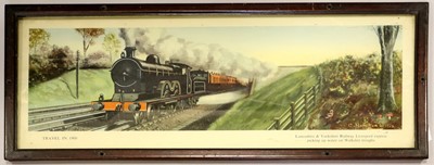 Lot 621 - Railway Carriage Prints 'Travel In Series'