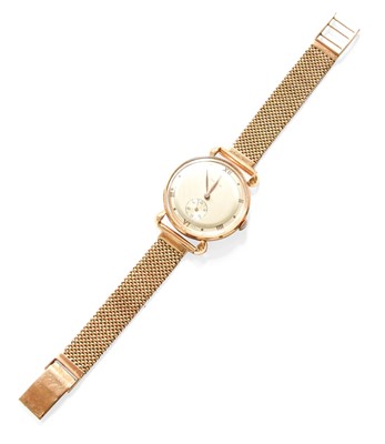 Lot 162 - An 18-carat Gold Timor wristwatch, circa...