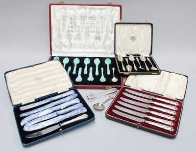 Lot 36 - A Collection of Assorted Silver Flatware,...