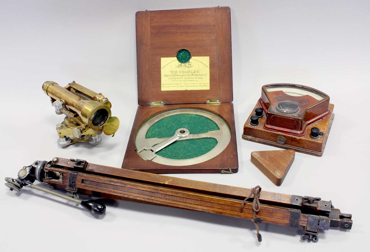 Lot 73 - Cooke, Troughton & Simms Brass Level