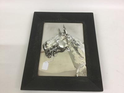 Lot 2019 - A Pair of Silver Plate Plaques