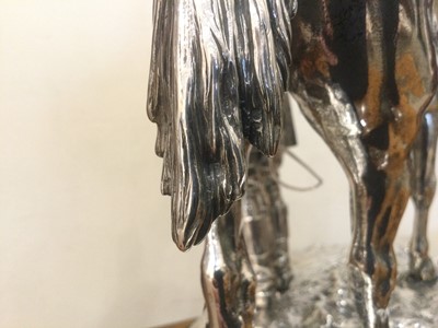Lot 2040 - A Victorian Silver Figural Centrepiece