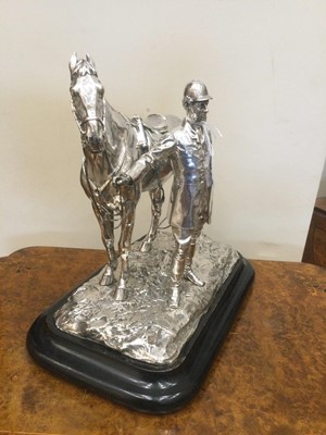 Lot 2040 - A Victorian Silver Figural Centrepiece