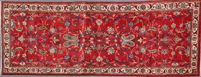 Lot 334 - Sarouk Gallery Rug West Iran, circa 1950 The...