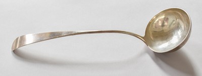 Lot 93 - A George III Scottish Silver Soup-Ladle,...