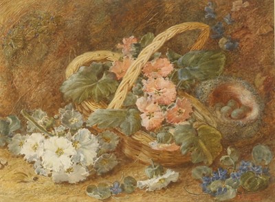 Lot 323 - Vincent Clare (1855-1930) Still life of with a...