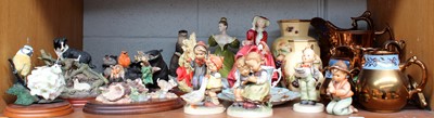 Lot 226 - Hummel and Royal Doulton Figures, Border Fine...