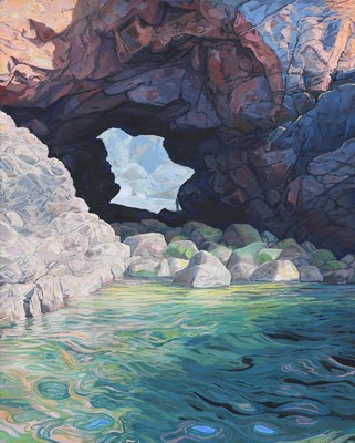 Lot 1013 - Nicholas Romeril (b.1967) "Hidden Bay" Signed,...