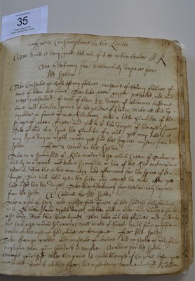 Lot 35 - Seventeenth Century Manuscript Account Book...