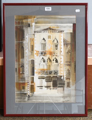 Lot 1062 - Jack Penton (1917-2000) Study of a Venetian...