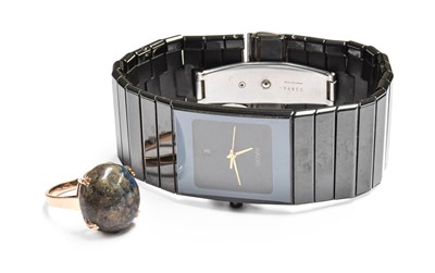Lot 164A - A Rado Wristwatch; and A Lapis Lazuli Ring,...