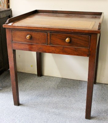 Lot 1459 - A 19th Century Leather Inset Writing Table,...