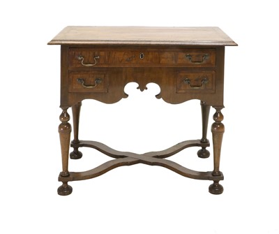 Lot 727 - A George I Walnut, Featherbanded and...