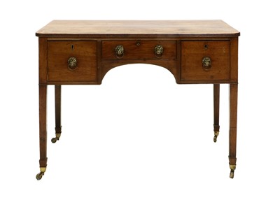 Lot 871 - A Regency Mahogany Writing Desk or Dressing...