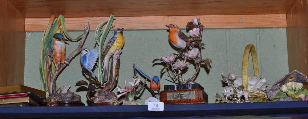 Lot 78 - Collection of ceramic birds