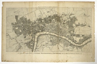 Lot 171 - City Plans A New and Complete Plan of London...