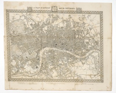Lot 171 - City Plans A New and Complete Plan of London...