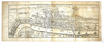 Lot 171 - City Plans A New and Complete Plan of London...