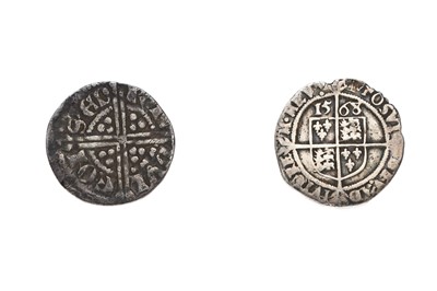 Lot 41 - 2 x English Hammered Silver Coins, comprising:...