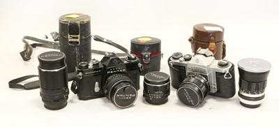 Lot 149 - Pentax Camera Group