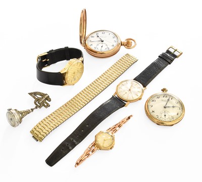 Lot 109 - A 9 Carat Gold Griffon Wristwatch, A Lady's 9...