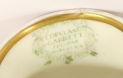 Lot 57 - A Copeland & Garrett Porcelain Stirrup Cup,...