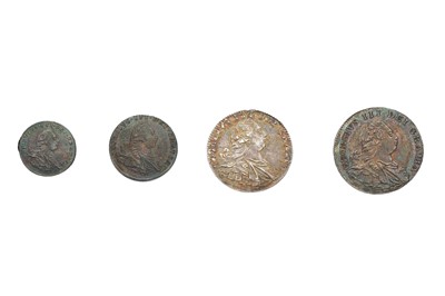 Lot 95 - George III, Maundy Set 1800, 4 coins...