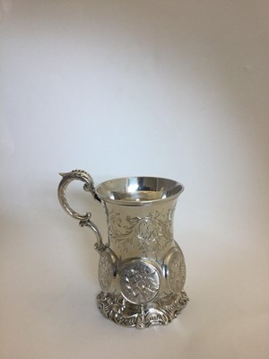 Lot 2041 - A Victorian Silver Christening-Mug