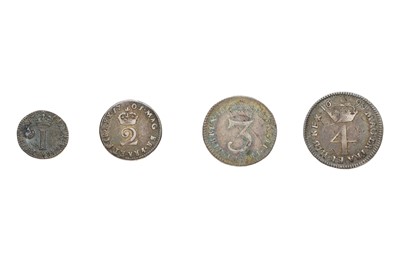Lot 91 - William III, Maundy Oddments, comprising 4...