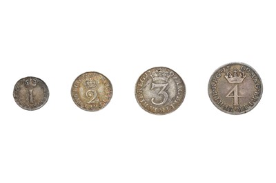 Lot 92 - Queen Anne, Maundy Oddments, 4 coins...