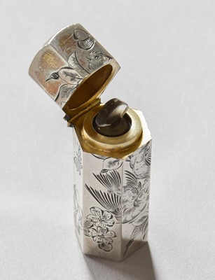 Lot 92 - A Victorian Silver Scent-Bottle, by Sampson...