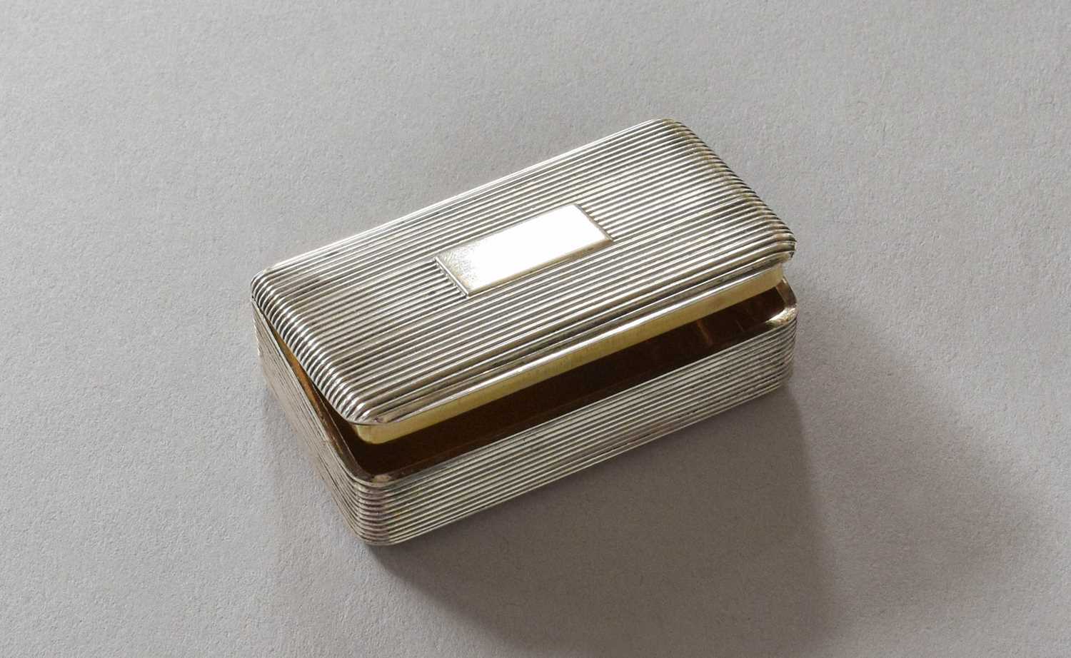 Lot 98 - A George IV Silver Snuff-Box, Maker’s Mark TS,...