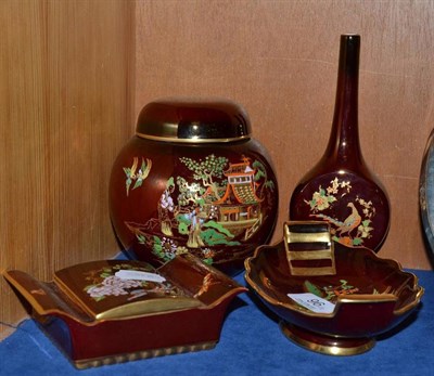 Lot 96 - Four pieces of Carlton ware