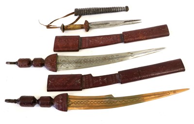 Lot 247 - A Late 20th Century Tuareg Takouba Short Sword,...