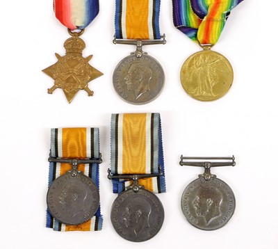 Lot 17 - A First World War Trio, awarded to 49016 DVR:A....
